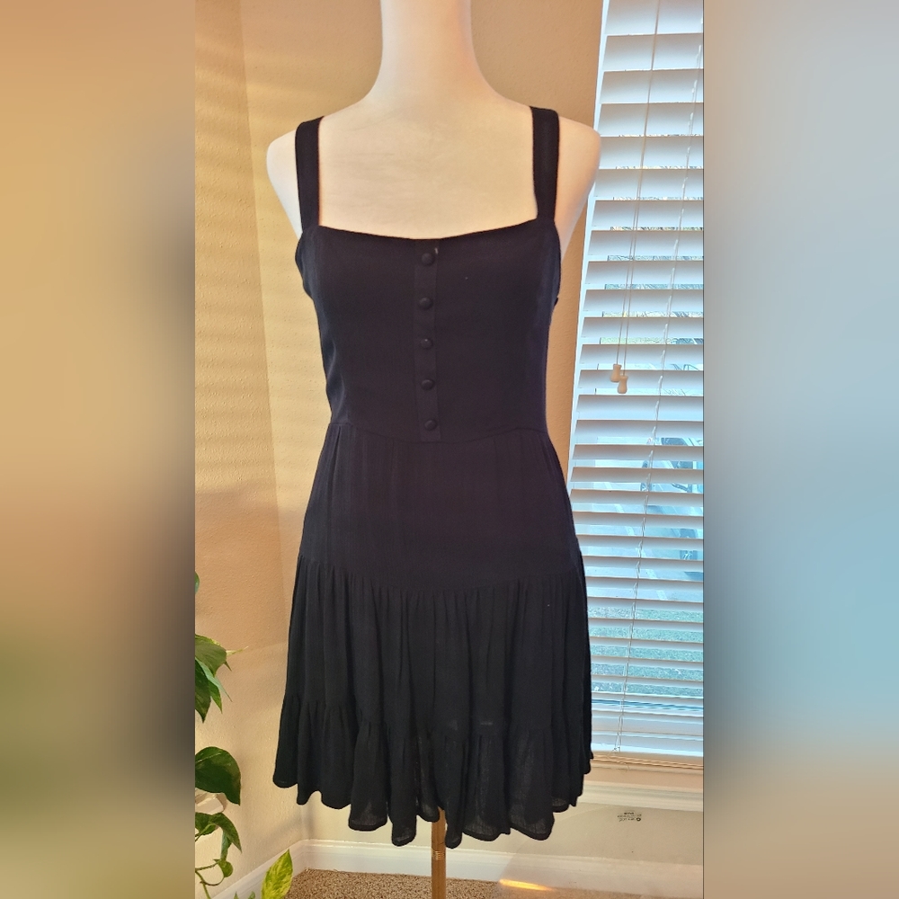 NWT Black woven dress